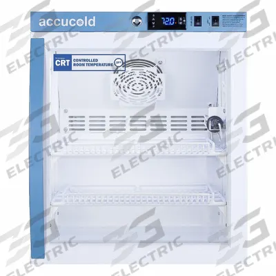 ACCUCOLD Controlled Room Temperature Cabinet: 115V AC, 68°F to 77°F - Controlled Room Temperature Cabinets