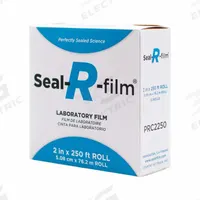 Sealing Film: Paraffin, 250 ft Overall Lg, 0.14 mm Overall Thick, 2 in Overall Wd, Non-Sterile (MPN SRF-PRC2250). Key specifications — Brand: GLOBE SCIENTIFIC; Product Type: Sealing Film; Sterility: Non-Sterile; Color: Clear; Material: Paraffin.