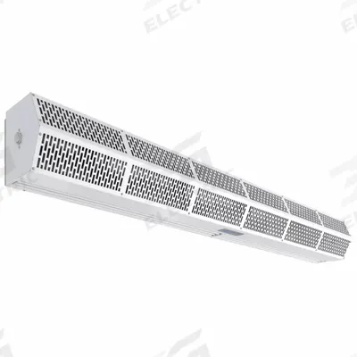 BERNER Unhtd 8.5"H 73"W 8.5"D Alum Air Curtain: Ambient Air, Low Profile, For 6 ft Opening Wd - Ambient Sanitation-Certified Air Curtains