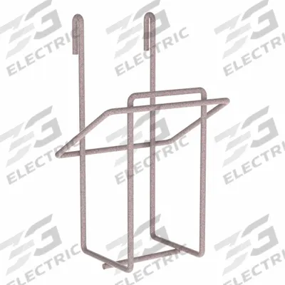 METRO Glove Box Holde: 6 3/8 in x 4 15/16 in x 10 1/2 in, Steel, Epoxy - PPE Holders for Wire Shelving