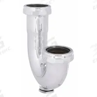 APPROVED VENDOR Bend: Brass, Chrome-Plated, Silver, 1 1/2 in Nominal Pipe Size, 5 3/4 in Overall Lg (MPN 1PNK7). Key specifications — Finish: Chrome-Plated; Includes: Slip Nut and Washer; Includes Cleanout: Yes; Brand: APPROVED VENDOR.