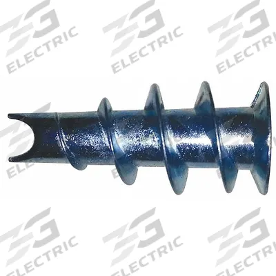 APPROVED VENDOR Wall Anchor: 1/2 in Dia, 1 5/16 in Overall Lg, #8 Thread Size, Zamac Alloy - Standard Self-Threading Anchors