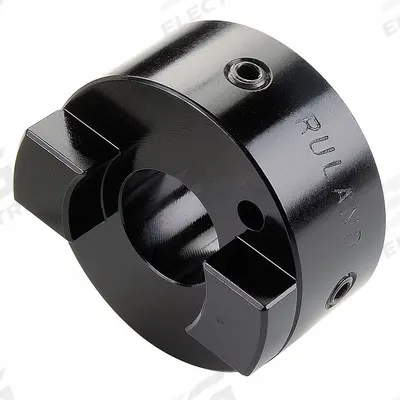RULAND MANUFACTURING Motion Control Coupling Hub: 0.5° Angular Misalignment - Set Screw Oldham Coupling Hubs for Round Shafts