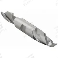 CLEVELAND Square End Mill: High Speed Steel, TiCN Coated, Double End, 2 Flute, 5/16" Mill Dia (MPN C33701)