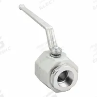 PARKER Hydraulic Ball Valve: Not Lockable, 12.05 in Handle Lg, Two Positions, Two-Way Ways, 2 in NPT (MPN BVAH32NSS1N). Key specifications — Brand: PARKER; Manufacturer Part Number: BVAH32NSS1N; Ball Seal Material: Nitrile; Handle Lockability: Not Lockable; Shaft Seal Material: Nitrile; Series: BV.