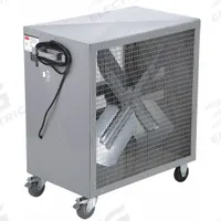 DAYTON Portable Fan: 42 in Blade Dia, 115V AC, Mobile, 1/2 hp, Belt Drive, Steel (MPN 39190). Key specifications — Mobility: Mobile; Voltage: 115V AC; Brand: DAYTON.