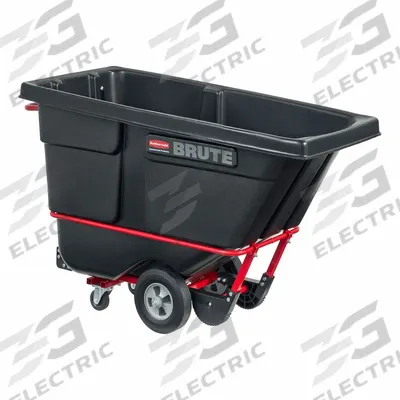 RUBBERMAID COMMERCIAL PRODUCTS Tilt Truck: 13.5 cu ft, 850 lb - Steel-Reinforced Plastic Tilt Trucks
