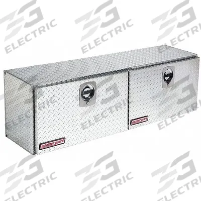 WEATHER GUARD Topside Truck Box: Topside Truck Box, Double Drop-Down Doors Lid, D-Handle - Double Drop-Down Door Topside Boxes