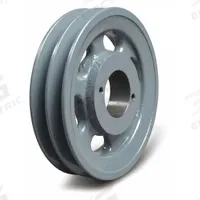 APPROVED VENDOR V-Belt Pulley: 2BK70, 2 Groove, 6.75 in OD, Bushed Bore, H/QT, Cast Iron. Key specifications — attr1318293: 2BK70; attr1318301: 6 in (4L, A); attr1318291: 4L, A, or AX.