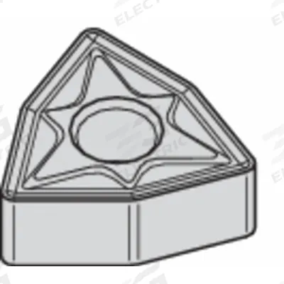 WIDIA Turning Insert: WNMG3326P - Trigon (W) Indexable Turning Inserts