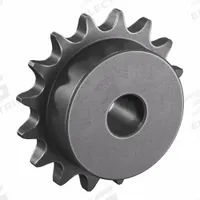 TRITAN Sprocket: One-Sided Hub, For Single Strands, 40, 16 Teeth, 2.563 in Pitch Dia, Steel (MPN 40B16H X 5/8 MPB). Key specifications — attr85387: TRITAN.