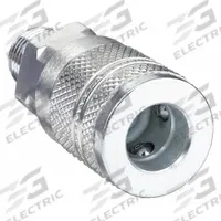 SPEEDAIRE Quick Connect Hose Coupling: 1/4 in Body Size, 3/8 in Hose Fitting Size, Sleeve, MNPT (MPN 30E712). Key specifications — Brand: SPEEDAIRE; Thread Size: 3/8"-18; Coupling Locking Type: Sleeve; Hose Fitting Gender: Male.