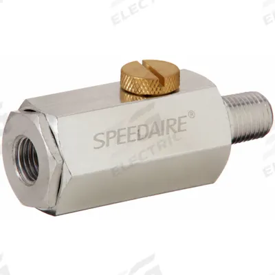 SPEEDAIRE In-Line Compressed Air Lubricator: 1/4 in FNPT x 1/4 in MNPT, 36 cfm - Miniature Compressed Air Lubricators