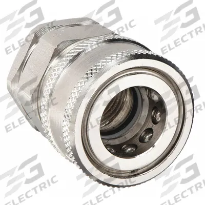 SNAP-TITE Hydraulic Quick Connect Hose Coupling: 1/4 in, 316 Stainless Steel - H Series Hydraulic Quick-Connect Coupling Bodies