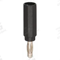 POMONA Banana Jack: 1 7/8 in Lg, 20 A Max Current Measurement, 600 V Max Volt Measurement (MPN 6728-0). Key specifications — Manufacturer Part Number: 6728-0; Body Material: Nylon; Brand: POMONA; Color: Black.
