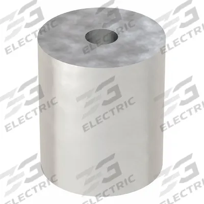 APPROVED VENDOR Spacer: 3/8 in Screw Size, 1/4 in Overall Lg, Round, Aluminum, Plain - Aluminum Spacers