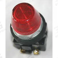 EATON Pilot Light: 30 mm Panel Mounting Size, Red, LED, 120 V AC Max Volt Rating (Supply) (MPN HT8HBRL1). Key specifications — Series: HT800; Brand: EATON; Includes Push-To-Test: No Push-To-Test Included.