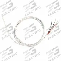 OMEGA Long-Life & High-Accuracy RTD Probes: -60°C to 250°C /-60°C to 250°C, Class A (MPN HSRTD-3-100-A-80-E). Key specifications — Connector Type: Wire Leads; Cable Length: 80 in; Brand: OMEGA; Accuracy: Class A.