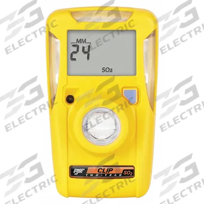 HONEYWELL Single-Gas Detector: High 10 ppm/Low 5 \ppm, Sulfur Dioxide ( SO2 ) - Single Gas Detectors