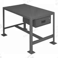 DURHAM MFG Work Table: Fixed Ht, Steel, 36 in x 24 in, 2,000 lb Overall Load Capacity, Steel (MPN MTD243624-2K195). Key specifications — Brand: DURHAM MFG; Unit Type: Not Expandable or Modular.