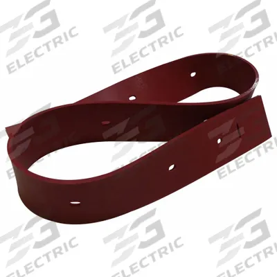 TENNANT Rear Squeegee Blade: Rubber, 28 in Overall Lg, 2 1/4 in Overall Wd - Replacement Squeegee Blades for Floor Cleaning Machines