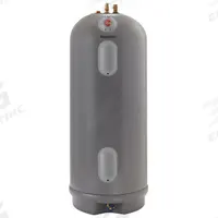 RHEEM Electric Water Heater: 240V AC, 50 gal, 4,500 W, Single Phase, 62.8 in Ht, 21 gph @ 90°F (MPN MR50245). Key specifications — Phase: Single; Brand: RHEEM.