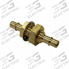 MEM-CO Barbed Fitting Adapter: 5/32 in ID x 5/32 in ID Size, Barbed x Barbed, Brass, Bulkhead (MPN 1/4BK3-1/2-NP). Key specifications — Brand: MEM-CO.