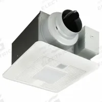 Bathroom Fan: Ceiling, 50 cfm_80 cfm_110 cfm Max, 0.4 sones, Humidity/Occupancy Sensor, 3 Speed (MPN FV-0511VQCL1). Key specifications — Brand: PANASONIC; Primary Lighting Technology: LED; Nameplate Voltage: 120V AC; Sensor Type: Humidity; Duct Shape: Round; Heater: Without Heater; Includes: (1) LED; Mounting Location: Ceiling.