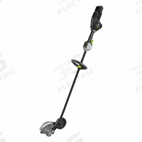 EGO Battery-Powered Walk-Behind Brush Cutter: 3 in Cutting Dp, Straight, 25 cc, Not Capable, POWER+ (MPN EDX2000). Key specifications — Brand: EGO; Shaft Type: Straight; Interchangeable Head: No.