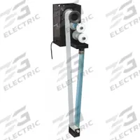 ERIEZ Oil Skimmer: Belt, 1.5 gph, 24 in Reach, Steel Housing (MPN 83-1000-24). Key specifications — attr1087869: Urethane; attr1087871: ERIEZ; attr1087880: Steel; attr1087881: 2 ft Hang Belt; attr1087883: No Timer Available.