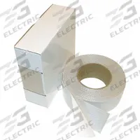 APPROVED VENDOR Electrical Tape: 2 in Roll Wd, 16 5/8 yd Overall Roll Lg, 0.76 mil Thick, Acrylic (MPN 4YME9). Key specifications — Series: ST84CHAB; Brand: APPROVED VENDOR; Backing Material: Silica Cloth.