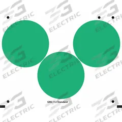 ACCUFORMNMC Gauge Marking Labels: Green, Polyester, 3 PK (MPN GML112GN). Key specifications — Label Color: Green; Label Material: Polyester.