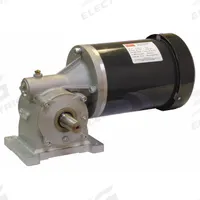 DAYTON AC Gearmotor: Right Angle, Single Output Shaft, 3-Phase, TEFC, 56 RPM, 633 in-lb Max Torque (MPN 4CVY2). Key specifications — Brand: DAYTON; Full Load Current: 2.7-3.0/1.5 A.