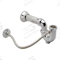 ZURN Trap Primer: Cast Brass, Polished Chrome, Silver, 1 1/2 in Nominal Pipe Size, Slip, 20 ga Gauge (MPN Z1021-PC). Key specifications — Finish: Polished Chrome; Includes: Braided Primer Tubing; Brand: ZURN; Material: Cast Brass; Connection Type: Slip.