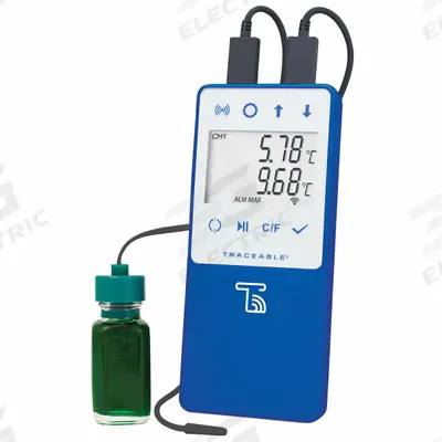 TRACEABLE Thermometers: -58°F to 140°F /-50°C to 60°C, ±0.25°C @ -40 to 60°C - Thermometers with Remote Monitoring & Data Logging