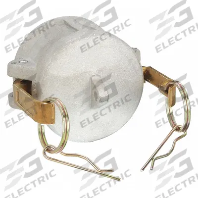 APPROVED VENDOR Dust Cap: 4 in Coupling Size, 100 psi Max. Working Pressure @ 70 F, 3 1/32 in Overall Lg - Type DC Aluminum Cam & Groove Dust Caps