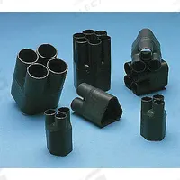 3M Heat Shrink Breakout Boot: 1 Pk, 2.36 in I.D. Before Shrinking, 0.96 in I.D. After Shrinking (MPN HDBB-505-1-250). Key specifications — Brand: 3M; Color: Black; _Pack Size: 1.