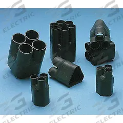 3M Heat Shrink Breakout Boot: 1 Pk, 2.36 in I.D. Before Shrinking, 0.96 in I.D. After Shrinking (MPN HDBB-505-1-250). Key specifications — Brand: 3M; Color: Black; _Pack Size: 1.