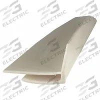 PAWLING CORP Corner Cover: PVC, Outside Corner, 8 ft Panel Size, Champagne, 0.025 in Thick, Outside (MPN WC-101-0-313). Key specifications — Color: Champagne; Brand: PAWLING CORP.