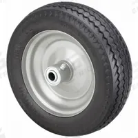 APPROVED VENDOR Flat-Free Wheel: 10 in Wheel Dia., 3 in Wheel Wd, Polyurethane, 225 lb Load Capacity (MPN 53CM57). Key specifications — Brand: APPROVED VENDOR; Tire Sidewall Number: 4.10/3.50-4.