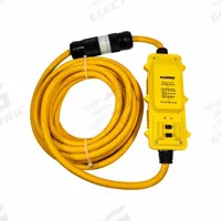 SOUTHWIRE GFCI: Manual Reset, 25 ft Lg, 10/3, L6-30P Plug, 30 A Current, 240V AC, L6-30R, Yellow (MPN 44800020-1). Key specifications — NEMA Plug Configuration: L6-30P; NEMA Receptacle Configuration: L6-30R; Brand: SOUTHWIRE; Voltage: 240V AC.