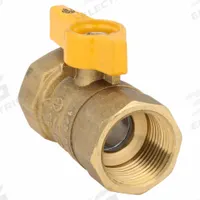 APPROVED VENDOR Manual Two-Way Ball Valve: 3/4 in, Brass, Straight, FIP x FIP, Full Port Ball Port (MPN 60011). Key specifications — Brand: APPROVED VENDOR; Handle: Lever.