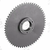 TSUBAKI Sprocket: For 40 Chain, 60 Teeth, 9.554 in Pitch Dia, 9.84 in Outside Dia, Steel (MPN 40SDS60). Key specifications — Brand: TSUBAKI; Required Bushing Series: SDS.
