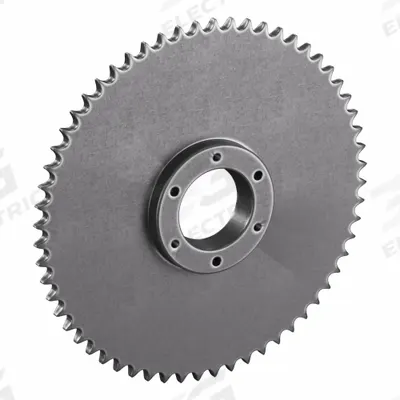 TSUBAKI Sprocket: For 40 Chain, 60 Teeth, 9.554 in Pitch Dia, 9.84 in Outside Dia - Size 40 Bushed-Bore Roller Chain Sprockets