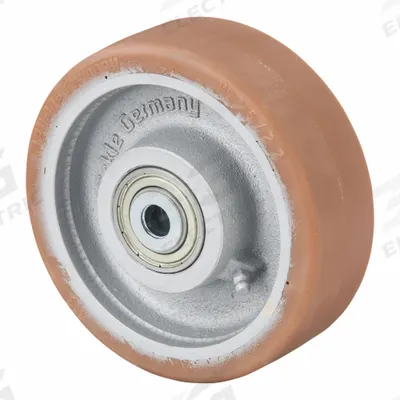 APPROVED VENDOR Caster Wheel: 5 7/8 in Wheel Dia., 2 in Wheel Wd, Polyurethane - Polyurethane Tread on Iron Core Wheels