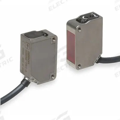 OMRON Photoelectric Sensor Set: Non-Terminated Cable, 10-30V DC - Rectangular Receivers & Transmitters with Non-Terminated Cables