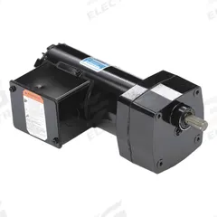 LEESON AC Gearmotor: Parallel, Single Output Shaft, 3-Phase, TENV, 57 RPM, 56 in-lb Max Torque, 30:1 (MPN M1125283.00). Key specifications — Inverter Rated: Yes; Brand: LEESON; Full Load Current: 0.4 A.