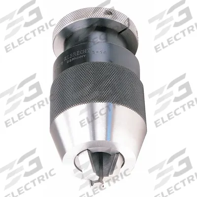 ALBRECHT Drill Chuck: JT33, 1/32 in to 1/2 in Capacity - High-Torque Taper-Mount Keyless Drill Chucks
