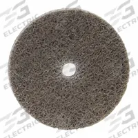 NORTON Bond Non Woven Wheel: 2 in Dia x 1/4 in W, 1/4 in Arbor Hole, Aluminum Oxide, Fine, Medium (MPN 66261014901). Key specifications — Series: Bear-Tex Rapid Blend NEX; Brand: NORTON.