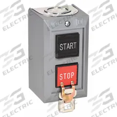 SQUARE D Control Station: (2) Push Buttons, 0 Pilot Lights, 1NO/1NC, Start/Stop, (2) Momentary (MPN 9001BG204). Key specifications — attr1022946: Start/Stop; attr1022956: Black; attr211290: SQUARE D; attr1042017: Indoor Use Only; attr1089900: (2) Push Buttons.